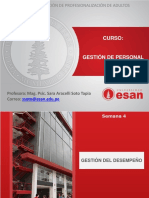 Semana 4 - Gestión Del Desempeño