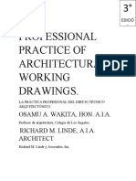 The Professional Practice of Architectural Working Drawings