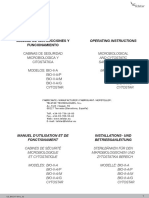 Telstar Manual de Usuario - BioIIA and Cytostar