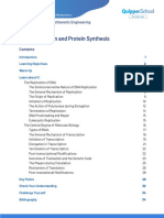 Study Guide Unit 2.2 - Dna Replication & Protein Synthesis