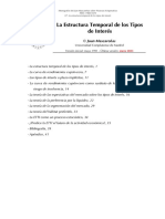 EStructura Temporal de La Tasa de Interes