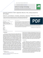 Corrosion Protection of AZ31 Magnesium Alloy by A TiO2 Coating Prepared by LPD Method