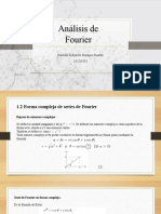 Análisis de Fourier Sexta Semanama