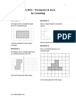 GCSE AreaPerimeterByCounting