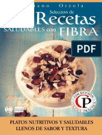 84 Recetas Saludables Con Fibra