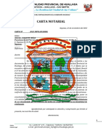 Carta Notarial - Miguel Crisanto