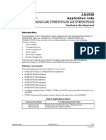 An4938 Getting Started With Stm32h74xig and Stm32h75xig Hardware Development Stmicroelectronics PDF