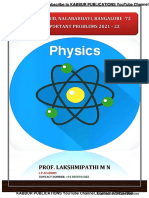 2nd PUC PHY MOST IMP PROBLEMS (Edited) PDF