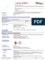 Barrier Fluid Fda 22 SDS