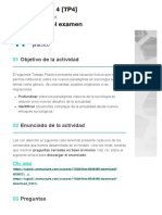 Examen: Trabajo Práctico 4 (TP4) Sociología Siglo 21