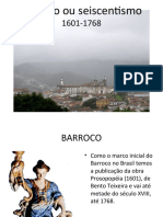 Barroco Ou Seiscentismo