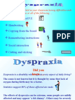 Dyspraxia