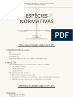 Espécies Normativas