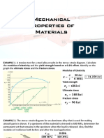 11 Mechanical Properties Materials Sample Problems