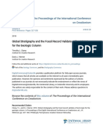 A Flood Origin For The Geological Column