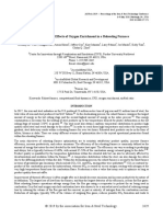 Analysis of The Effects of Oxygen Enrichment in A Reheating Furnace