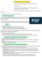 Aprendizaje Socio Emocional y Apego Escolar PDF