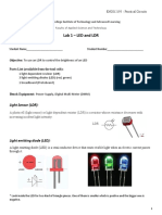 Lab 1 - LED and LDR