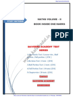 12thy Maths Creative One Mark Questions Vol-2