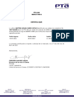 Certificado Laboral