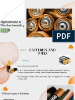 Applications of Electrochemistry