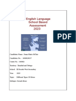 English SBA PDF