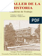 El Taller de La Historia Volúmen I, Número 3