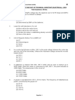 TA02 Electrical Set A PDF