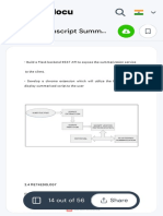 You Tube Transcript Summarizer - YOUTUBE TRANSCRIPT SUMMARISER MINI PROJECT REPORT Submitted by - Studocu PDF