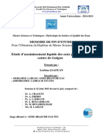 Etude D'assainissement Liquide Des Eaux Pluviales Du Centre de Guigou - JAAOUAN Loubna