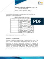 Tarea 1 - El Concepto de Integral.