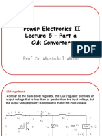 Lecture 5a Cuk Regulator