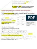 Ifrs Ias y Tipos de Empresas