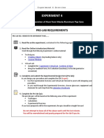 Experiment 4 Overview 2022W