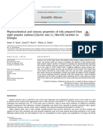 Physicochemical and Sensory Properties of Tofu Prepared From Eight Popular Soybean (Glycine Max (L.) Merrill) Varieties in Ethiopia PDF