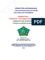 Laporan Pelaksanaan Program Pengawasan