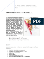 Articulacion Temporomandibular