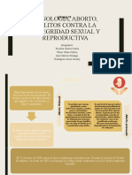 "Delitos Contra La Integridad Sexual y Reproductiva"..