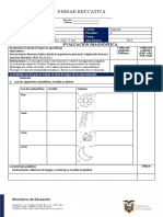 Evaluación Diagnóstica Literatura