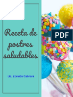 Postres Saludables