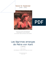 Fassbinder, Rainer Werner - Las Amargas Lágrimas de Petra Von Kant