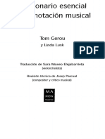 GEROU, LUSK - Diccionario Esencial de La Notación Musical