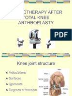 10.physiotherapy After Total Knee Arthroplasty Presentation