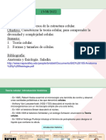 Teoría Celular y Formas Celulares MSC Ariel Medina