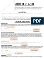 Carboxylic Acid