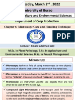  Microscope Care and Handling Technique