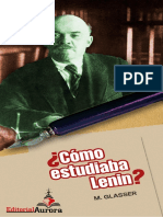 ¿Cómo Estudiaba Lenin?