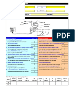 Check Sheet Welding