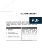 1 - Stoichiometry-01 - Theory