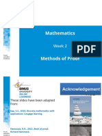 Methods of Proof